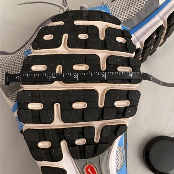 Nike Air Pegasus light blue white gray sneakers 10 - Picture 8 of 11